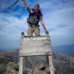 Summiting Mount Katahdin